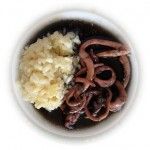 Tapa Guiso dechoupa con risoto de algas de La Terraza - Sada