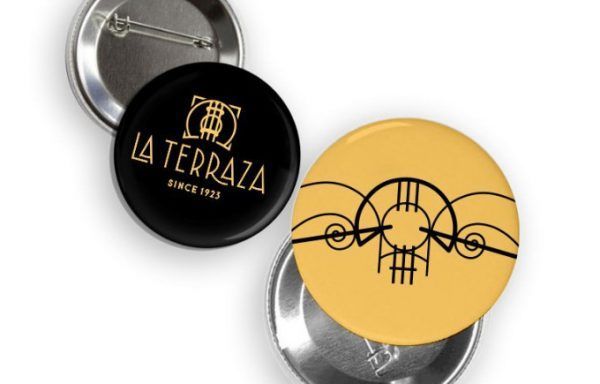 Conjunto de dos chapas La terraza